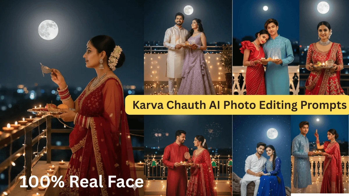 Google Gemini Karva Chauth AI Photo Editing Prompts