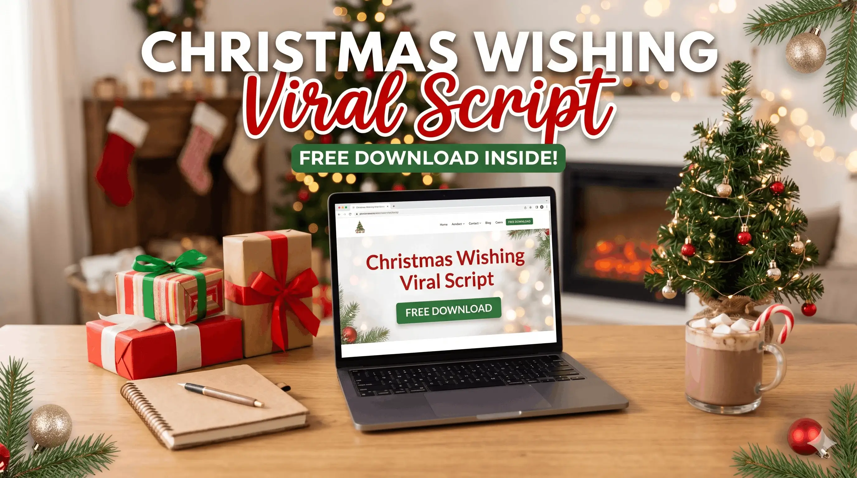 Christmas Wishing Viral Script Free Download