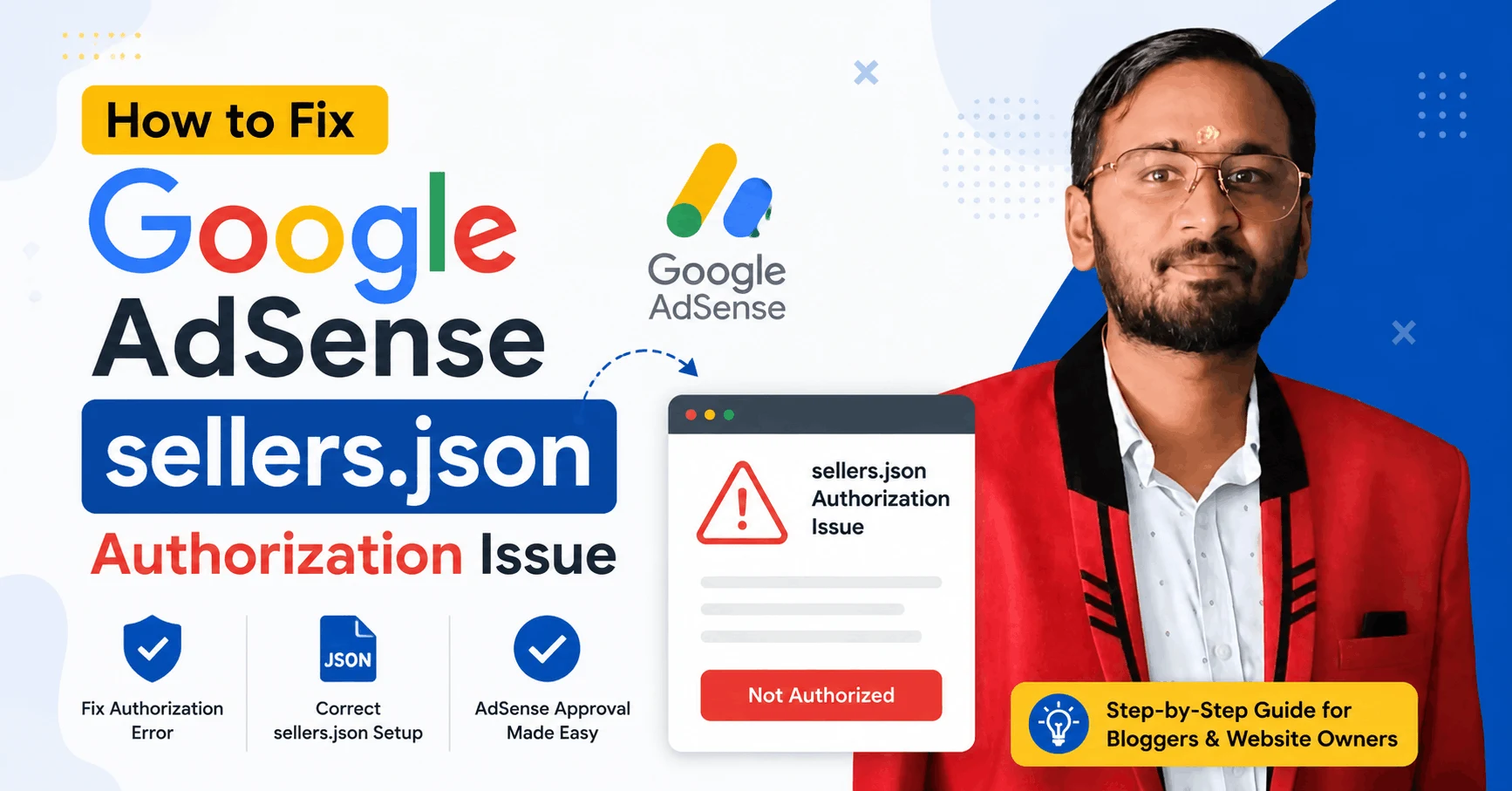 How to Fix Google AdSense sellers.json Authorization Issue