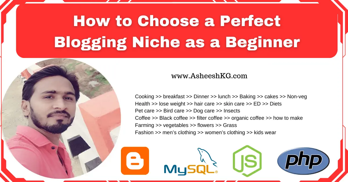How to Choose a Perfect Blogging Niche as a Beginner