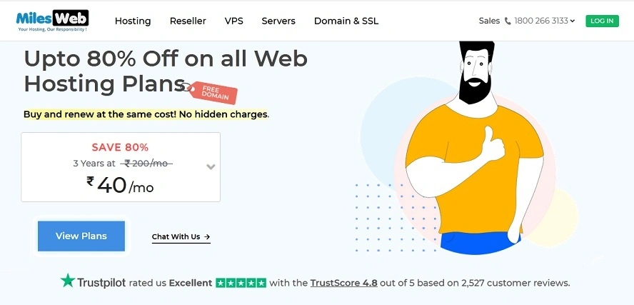 MilesWeb Review: Cheap and Affordable Web Hosting in India
