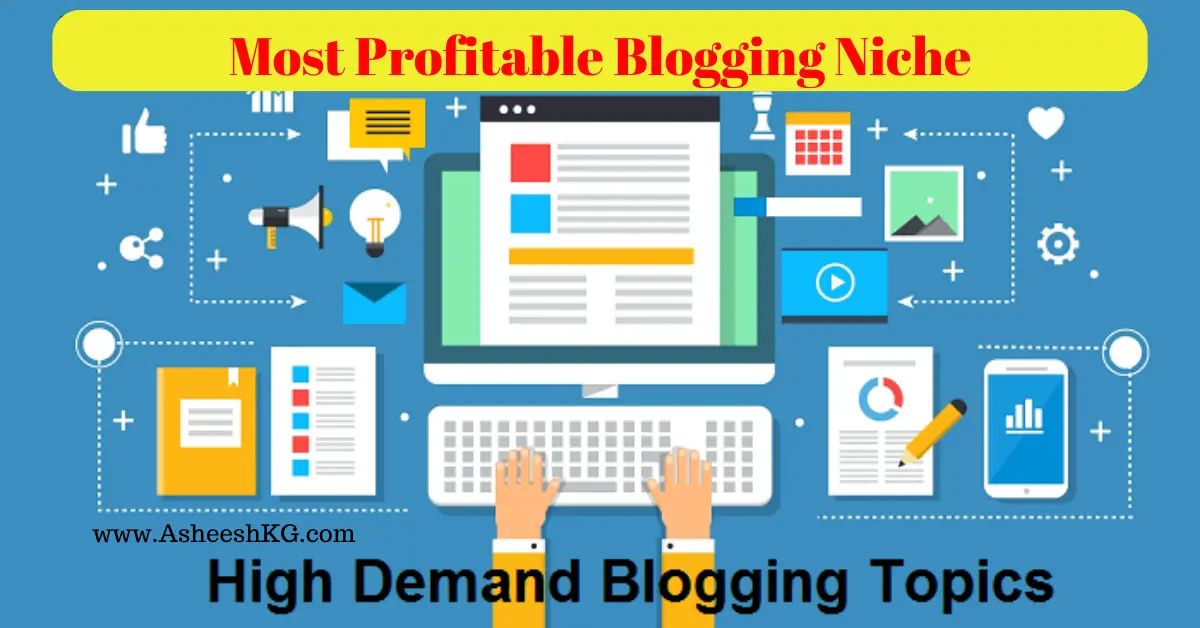 Top 10 Most Profitable Blogging Niches with High Demand